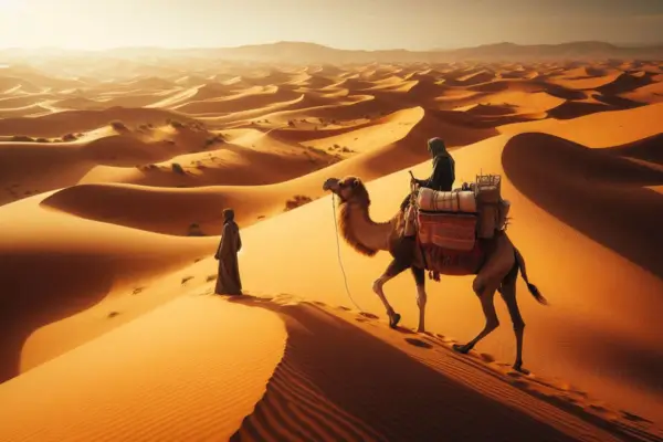 Marrocos: Passeio de Camelo no Deserto do Saara